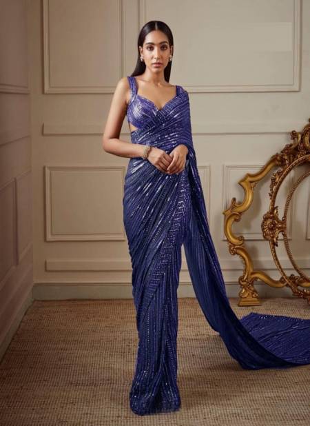 323 Beautiful Party Wear Wholesale Georgette Saree Collection

